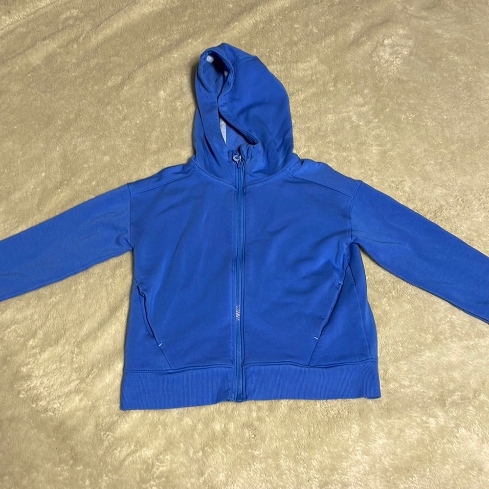 little girls zip up jacket